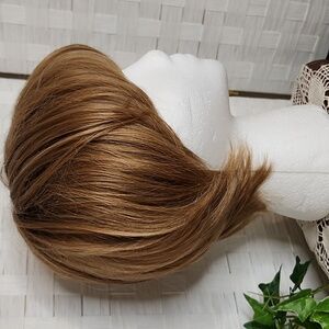 👉*NWT* FOCUS YOUR BEAUTY "STYLE YOUR WAY" WIG ~LIGHT BROWN W/ HIGHLIGHTS